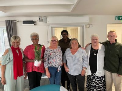 Churchfield Terrace residents social