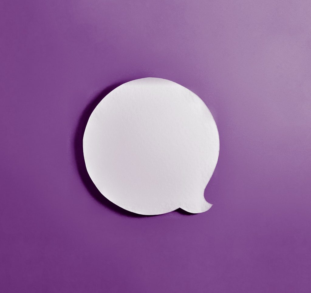 Speech bubble