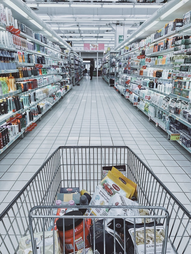 Supermarket trolley